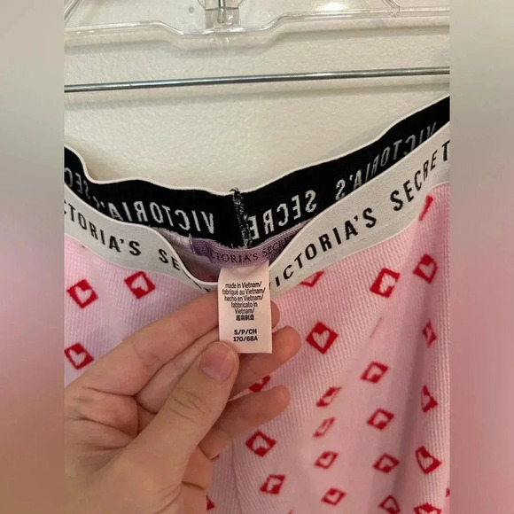 VICTORIAS SECRET waffle thermal pajama set S - Picture 8 of 8